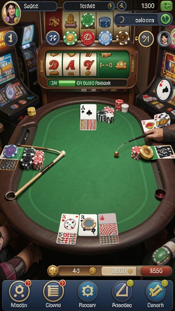 danagame - Tangkapan layar menampilkan level yang penuh warna dan menantang.
