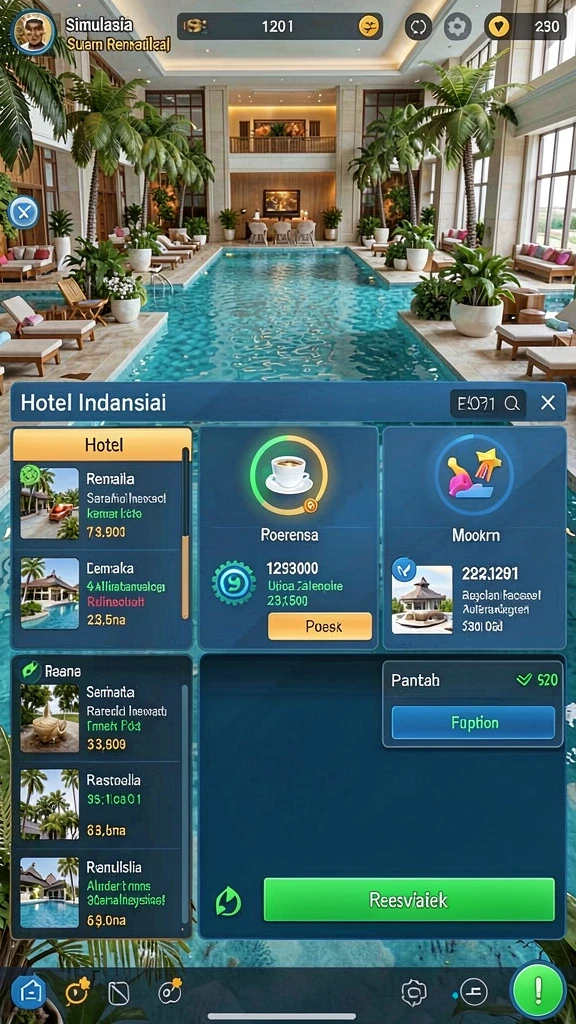 dewagaruda - Tampilan karakter utama yang siap berpetualang.