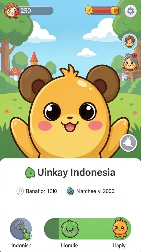 kingslot - Tampilan antarmuka yang menarik dan interaktif.