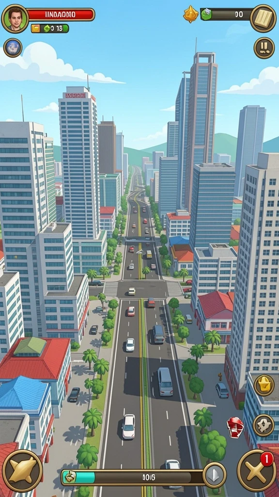ratudewi - Screenshot dari pemandangan indah dalam permainan.