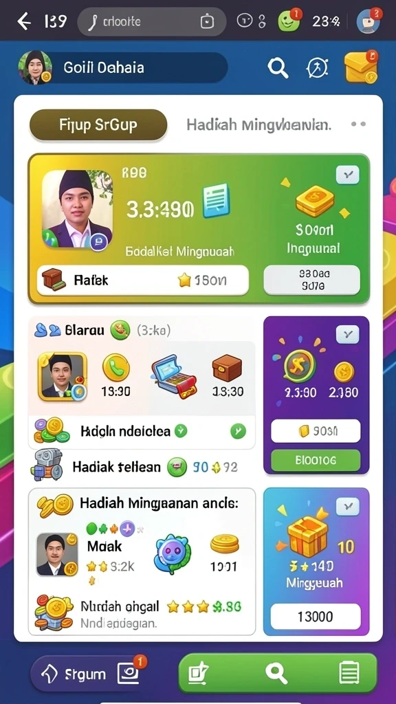 tegaltoto - Tampilan antarmuka yang menarik dan modern.